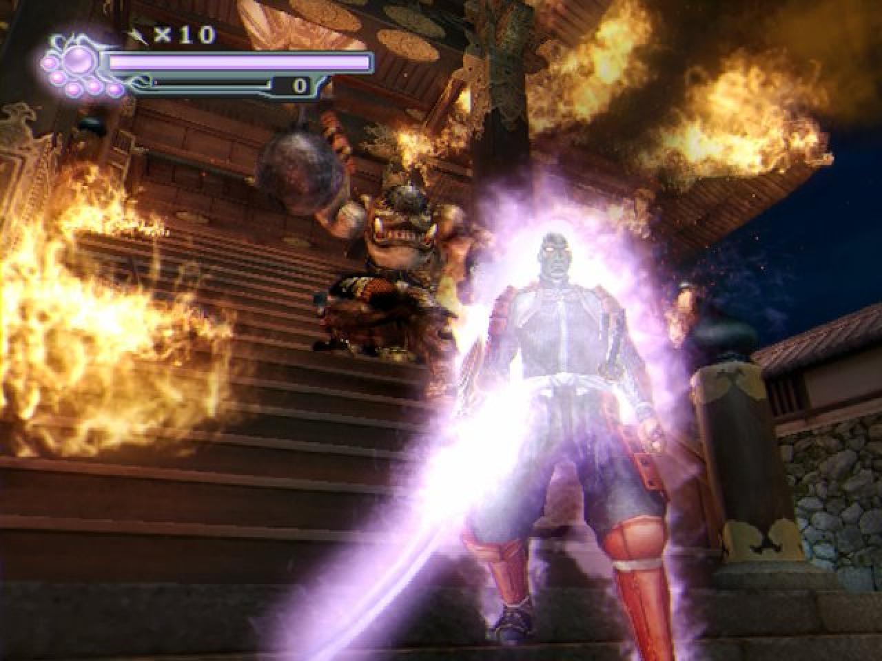 [07/07/2004] In der Onimusha-Form sieht Samanosuke echt fies aus.
