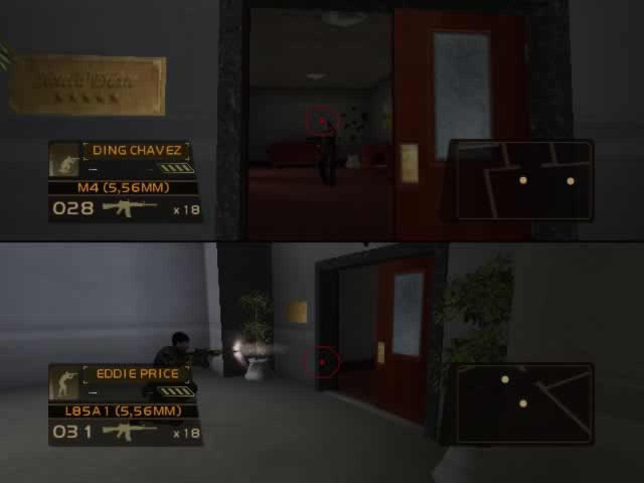 [26/08/2004] Per Splitscreen-Modus können zwei Leute gleichzeitig auf Jagd gehen.