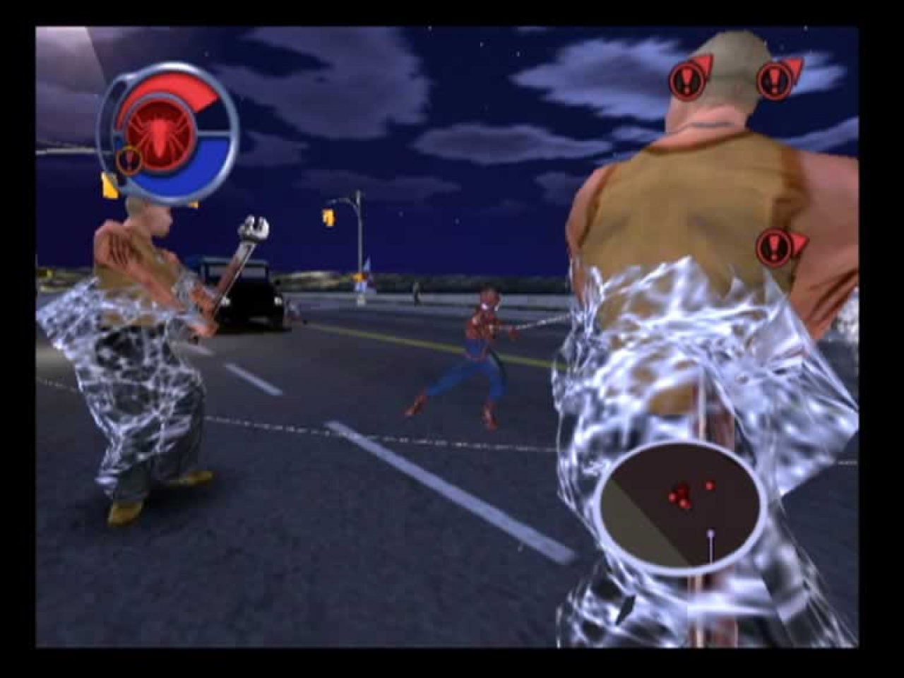 [26/08/2004] Und wieder ist ein Gauner Spider-Man sprichwörtlich ins Netz gegangen.