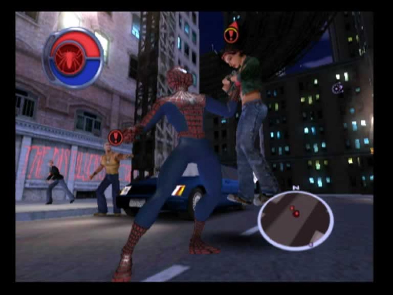 [26/08/2004] Spider-Man ist nicht gerade ein Gentleman der alten Schule.