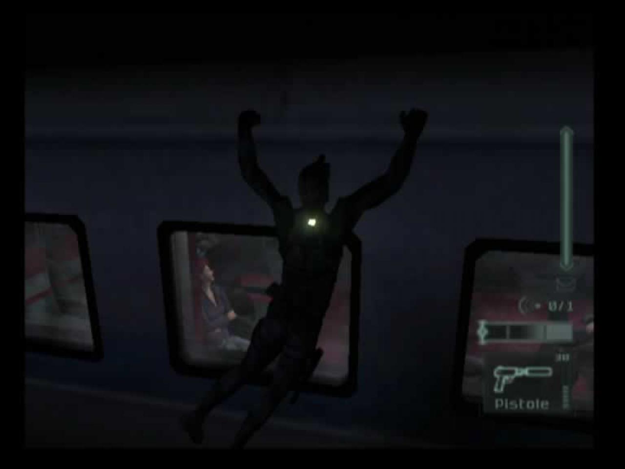 [01/09/2004] So surft nur ein Sam Fisher. Bitte nicht nachmachen!