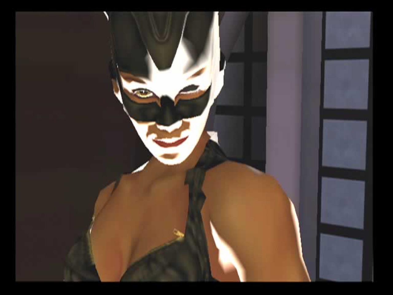 [27/09/2004] In der Pausenanimation leckt sich Catwoman ganz genüsslich.