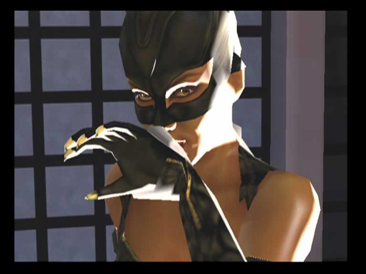 [27/09/2004] In der Pausenanimation leckt sich Catwoman ganz genüsslich.