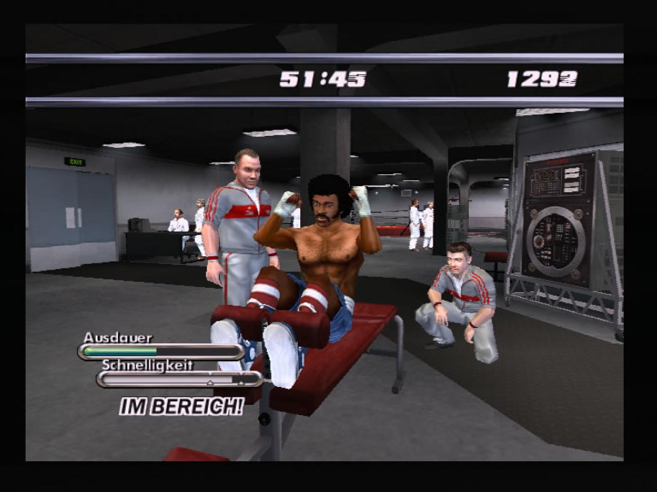 [12/10/2004] Training muss sein.