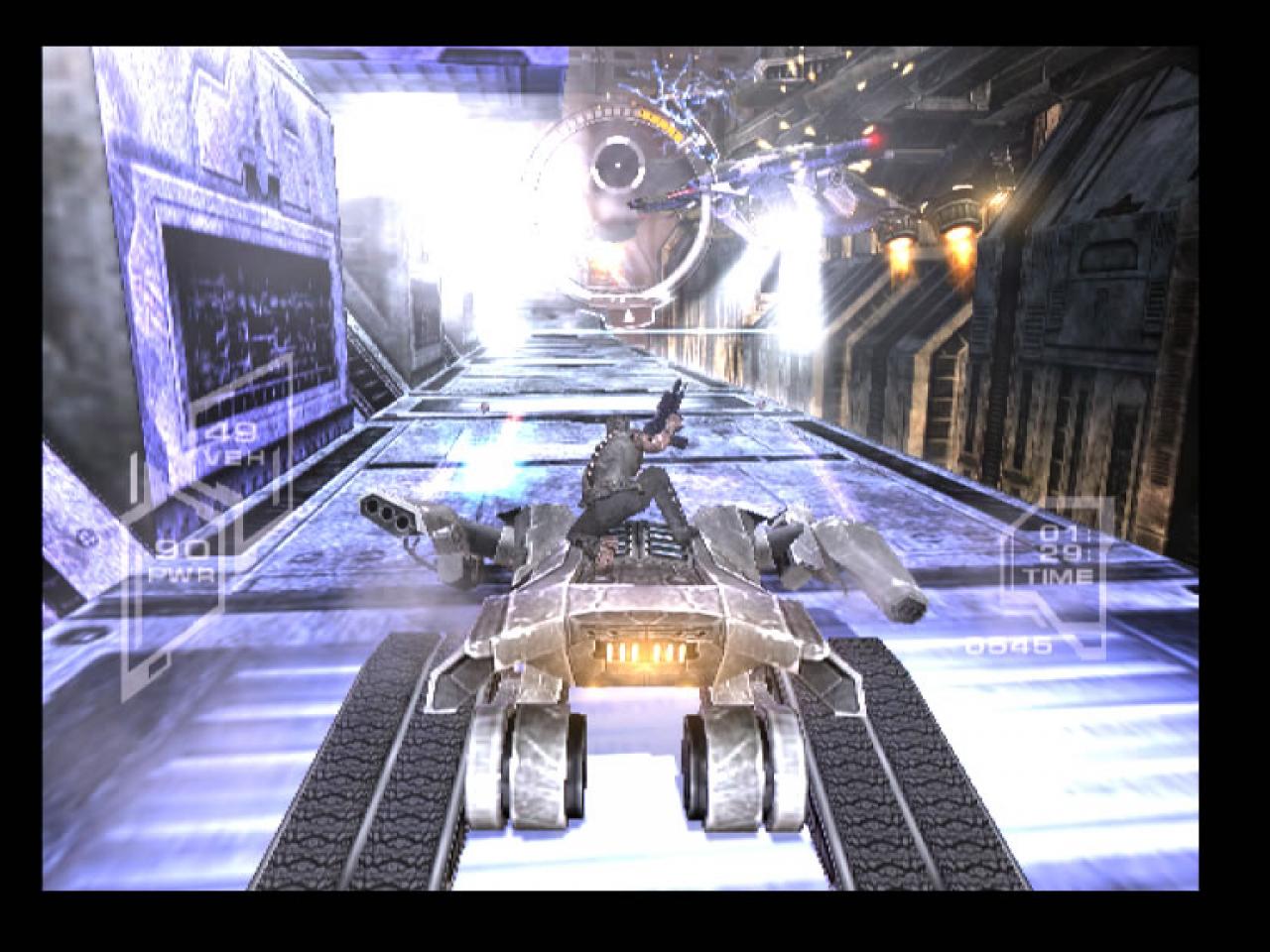 [12/10/2004] Ein gezielter Schlag genügt, um Skynet-Fahrzeuge zu übernehmen.
