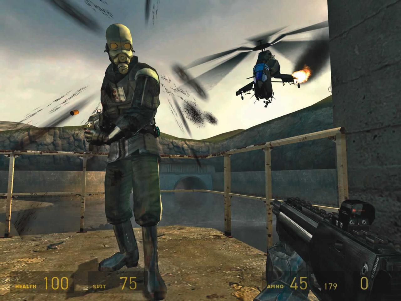 [26/11/2004] Half-Life 2 - City 17 ist ein Erlebnis. Nicht nur die Physik-Effekte der Havok-Engine begeistern, auch die dazugehörigen Soundeffekte sorgen für eine bedrückende Stimmung bis zum Schluss.