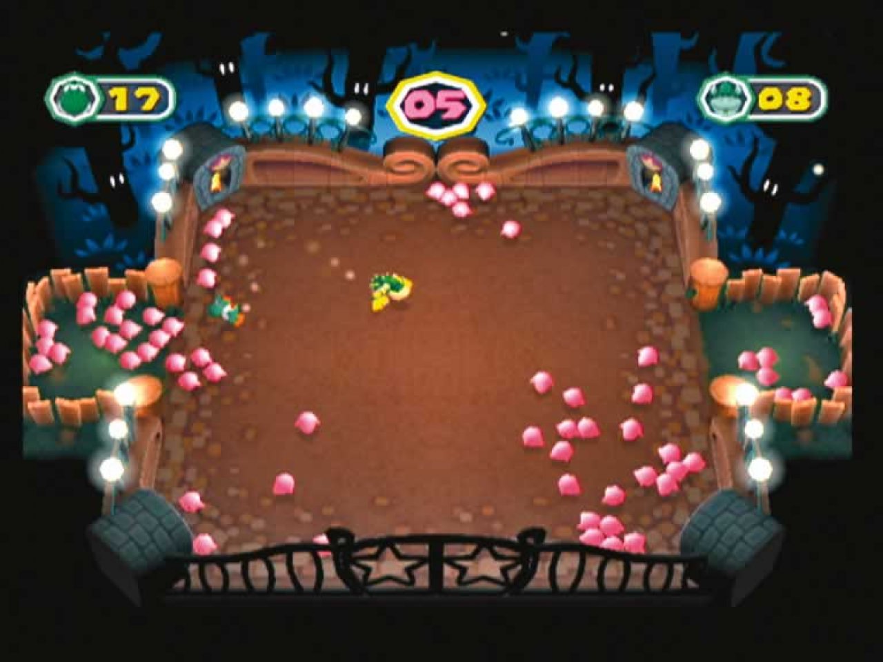 [05/04/2005] Yoshi versucht sich als Hirte und macht dabei einen guten Job.