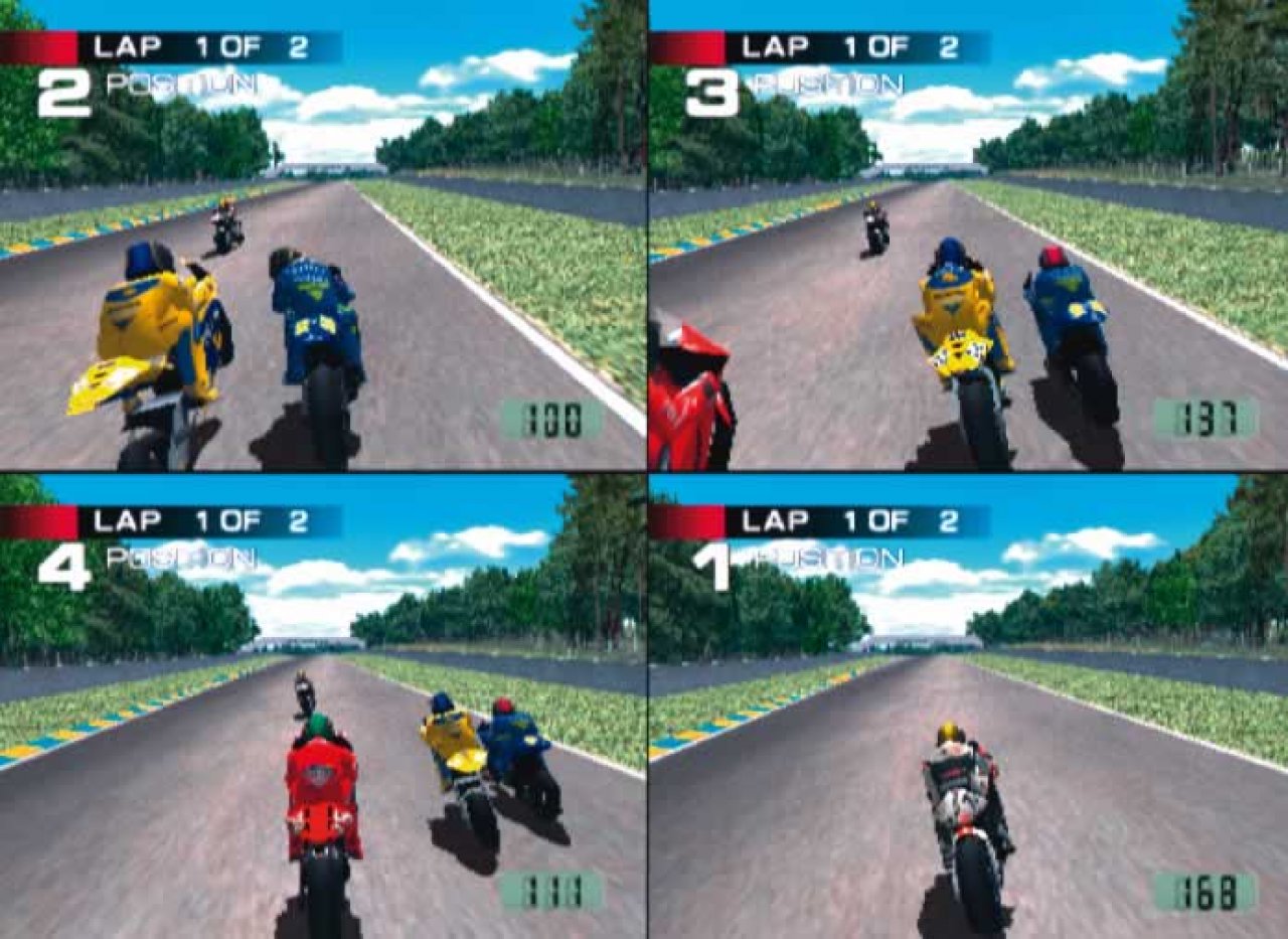 [23/06/2005] Bis zu vier Spieler können via Splitscreen oder LAN gegeneinander antreten. Auf computer­gesteuerte Gegner müssen Sie dabei aber verzichten.