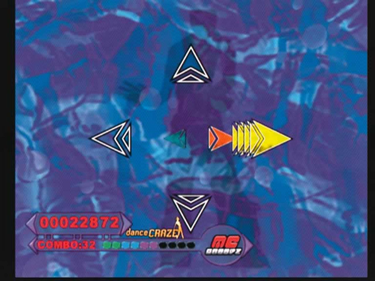 [28/09/2005] Im Unterschied zu Dance Dance Revolution with Mario wirken die Hintergründe trist.