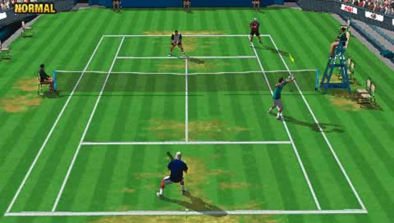 [16/09/2005] Auf dem heiligen Rasen von Wimbledon macht es gleich noch mehr Spaß.