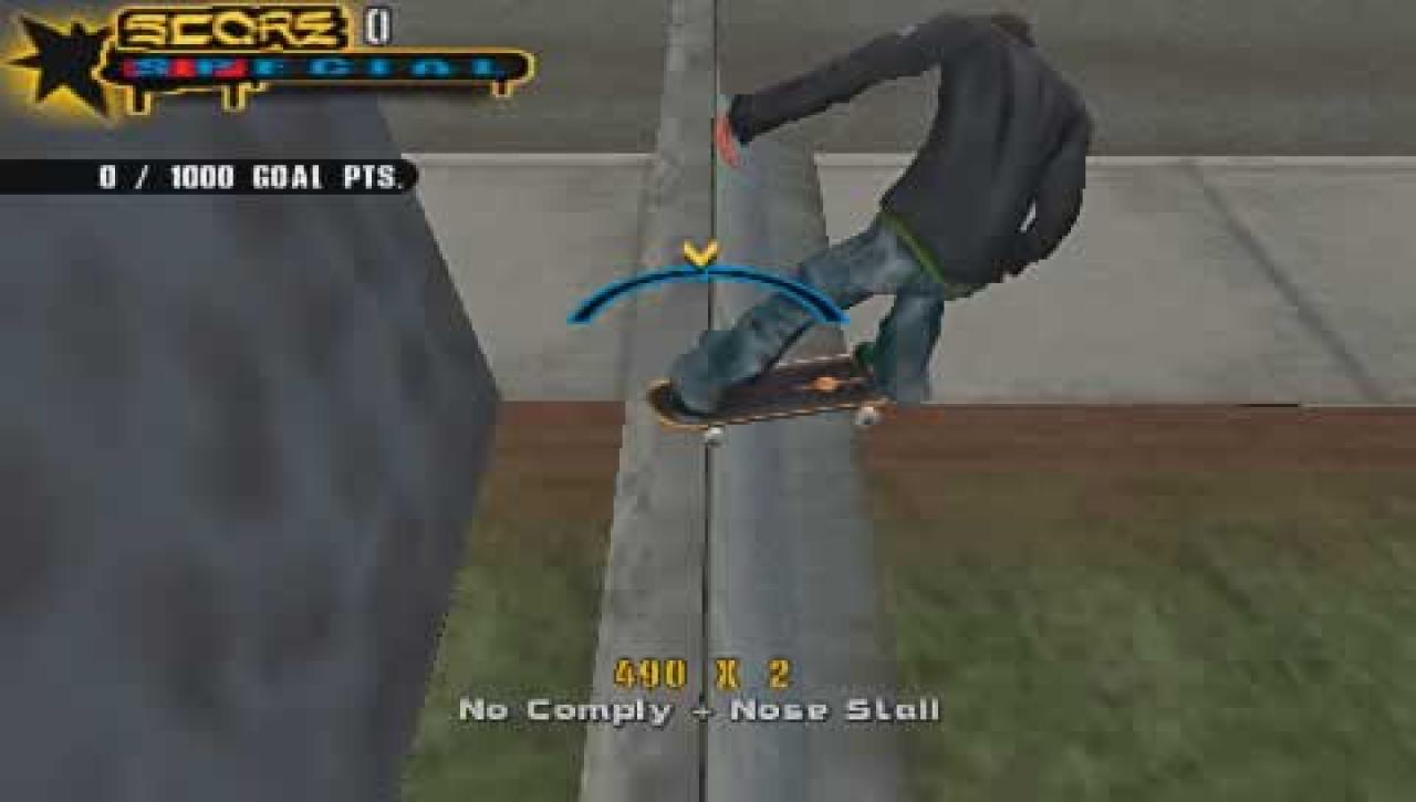 [10/10/2005] Mit dem Digikreuzsorgen Sie dafür, dass Ihr Skater die Balance nicht verliert.
