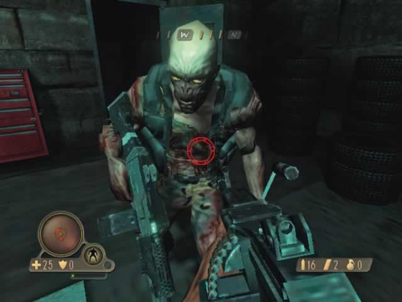 [25/10/2005] Im späteren Spielverlauf treffen Sie auf gefährliche Mutanten.