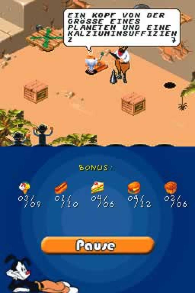 [30/11/2005] Brain ist für die vielen Schalterrätsel zuständig.