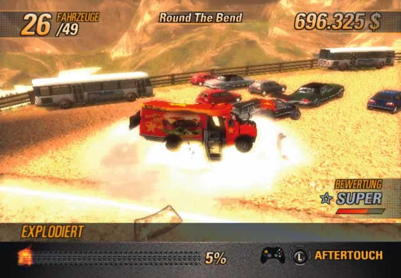 [02/11/2005] Mit dem Crashbreaker kann man am Ende eines Crash-Events noch etwas Schaden machen.