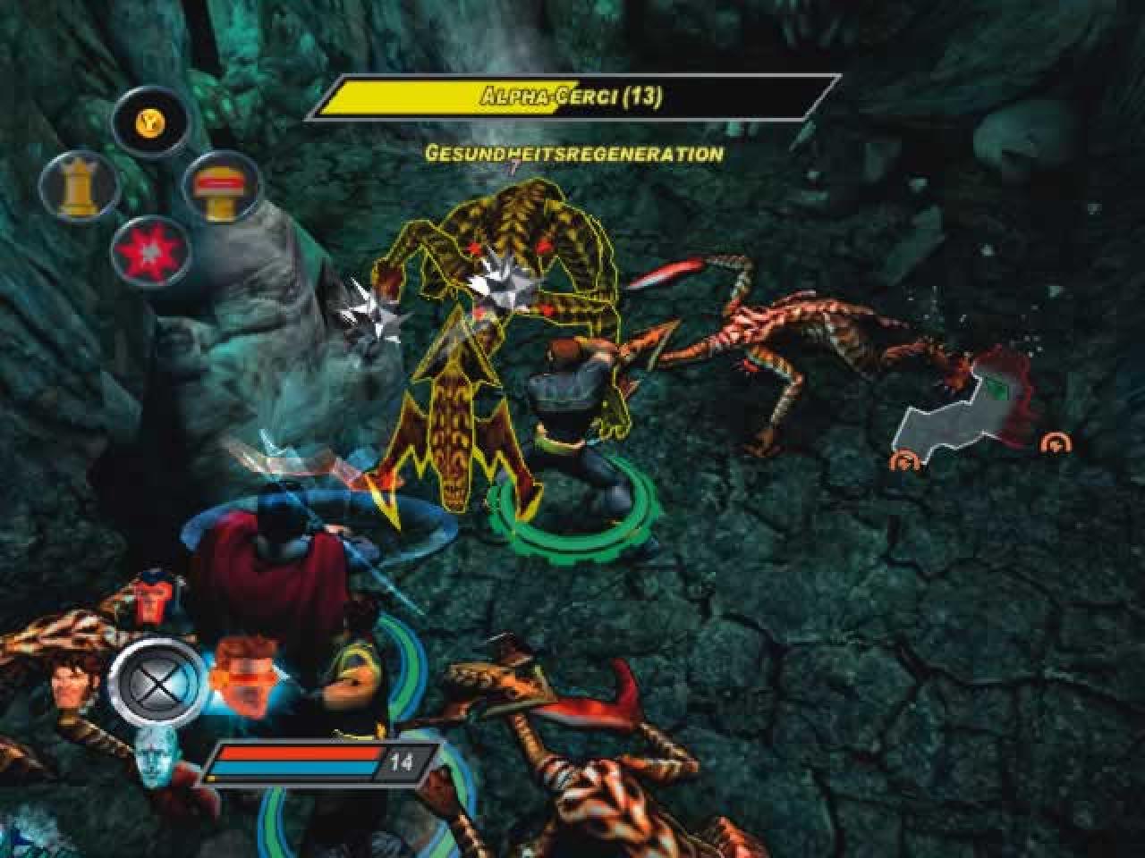 [16/11/2005] Wolverine ist einer besten Fighter von Professor Xaviers Team.