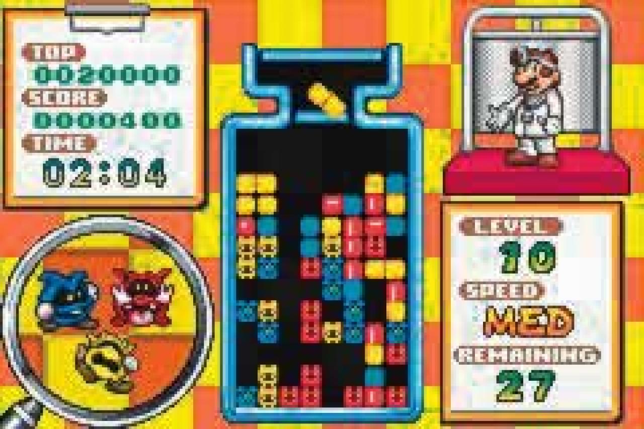 [19/12/2005] Dr. Mario: Wir bekämpfen die Viren mit kleinen Pillen.