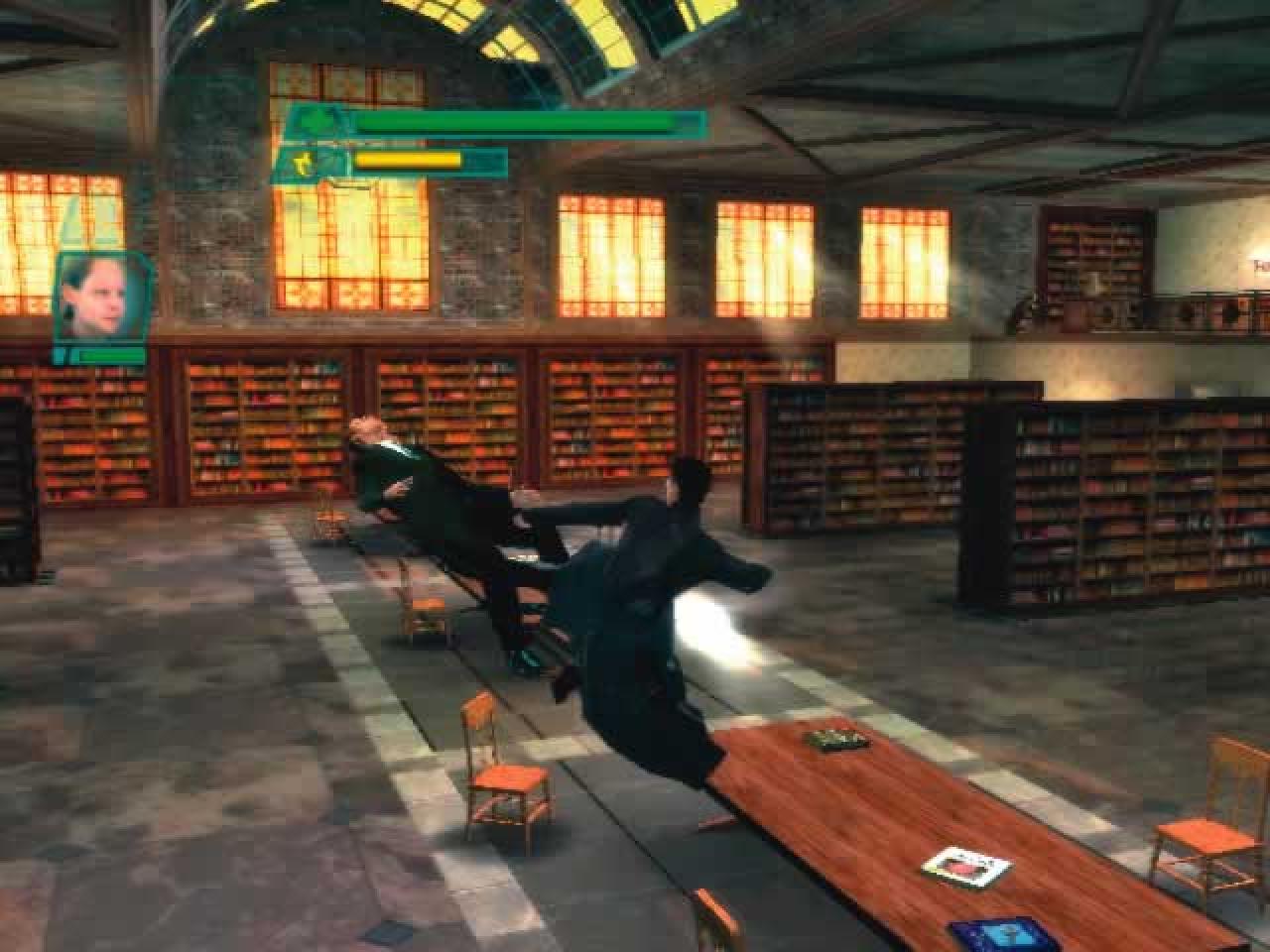 [14/12/2005] Mit der Zeit lernt Neo immer coolere Moves dazu.