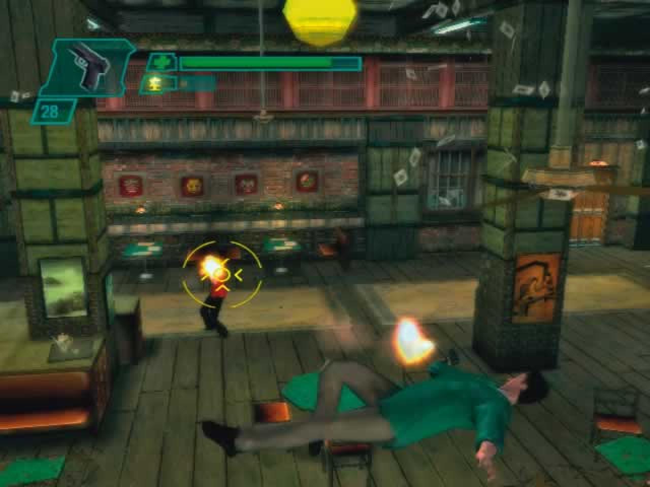 [14/12/2005] Das Waffentraining im Teehaus ist an den John-Woo-Film angelehnt.