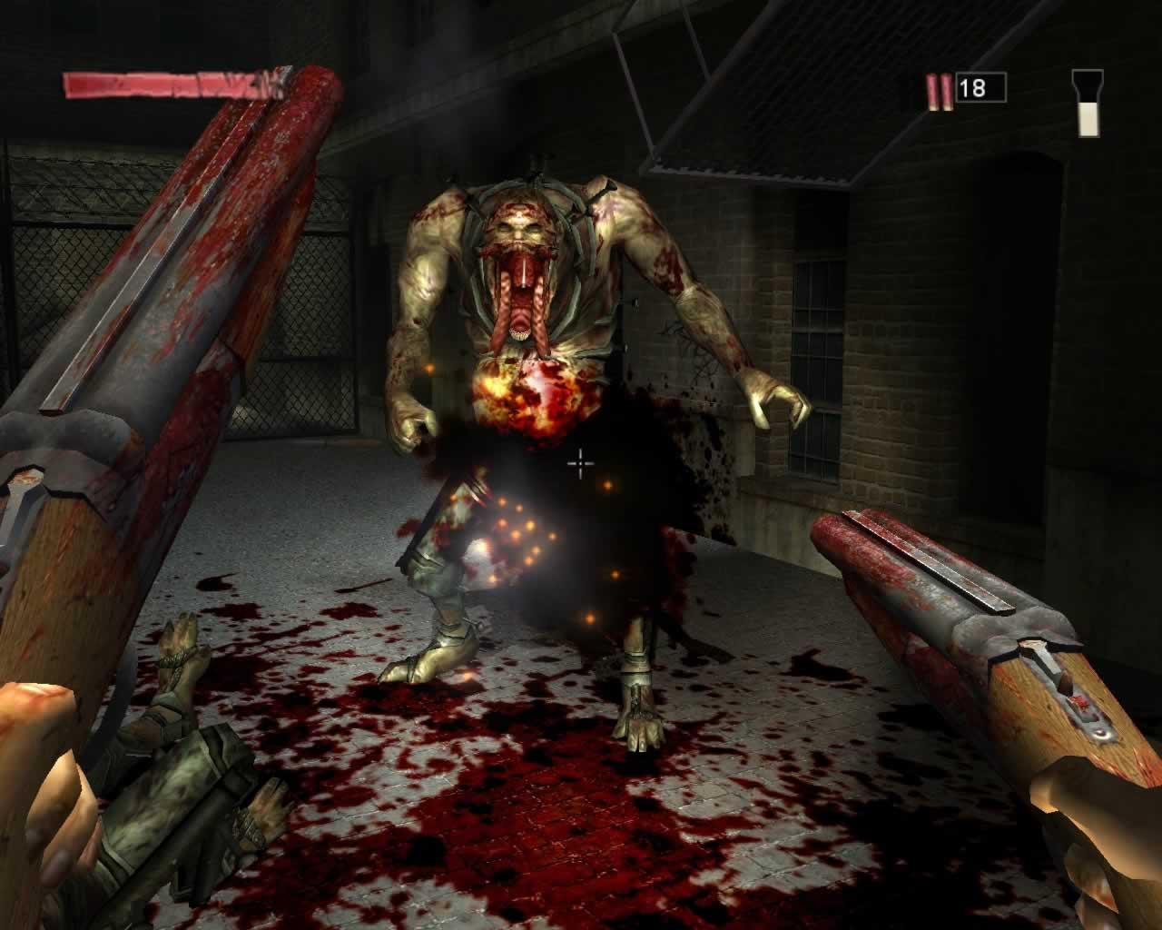[09/01/2006] The Suffering: Ties Theat Bind entführt den Spieler in ein klassisches Horror-Szenario: eine Irrenanstalt. Die ehemaligen Insassen - oder besser das was von ihnen übrig geblieben ist - haben sich in skurrile Bestien verwandelt, die nichts anderes im Sinn haben, als dem Spielheld das Lebenslicht auszupusten. Hier sorgen die grotesk aussehenden Feinde sowie die beklemmende Spielumgebung für Gruselattacken.