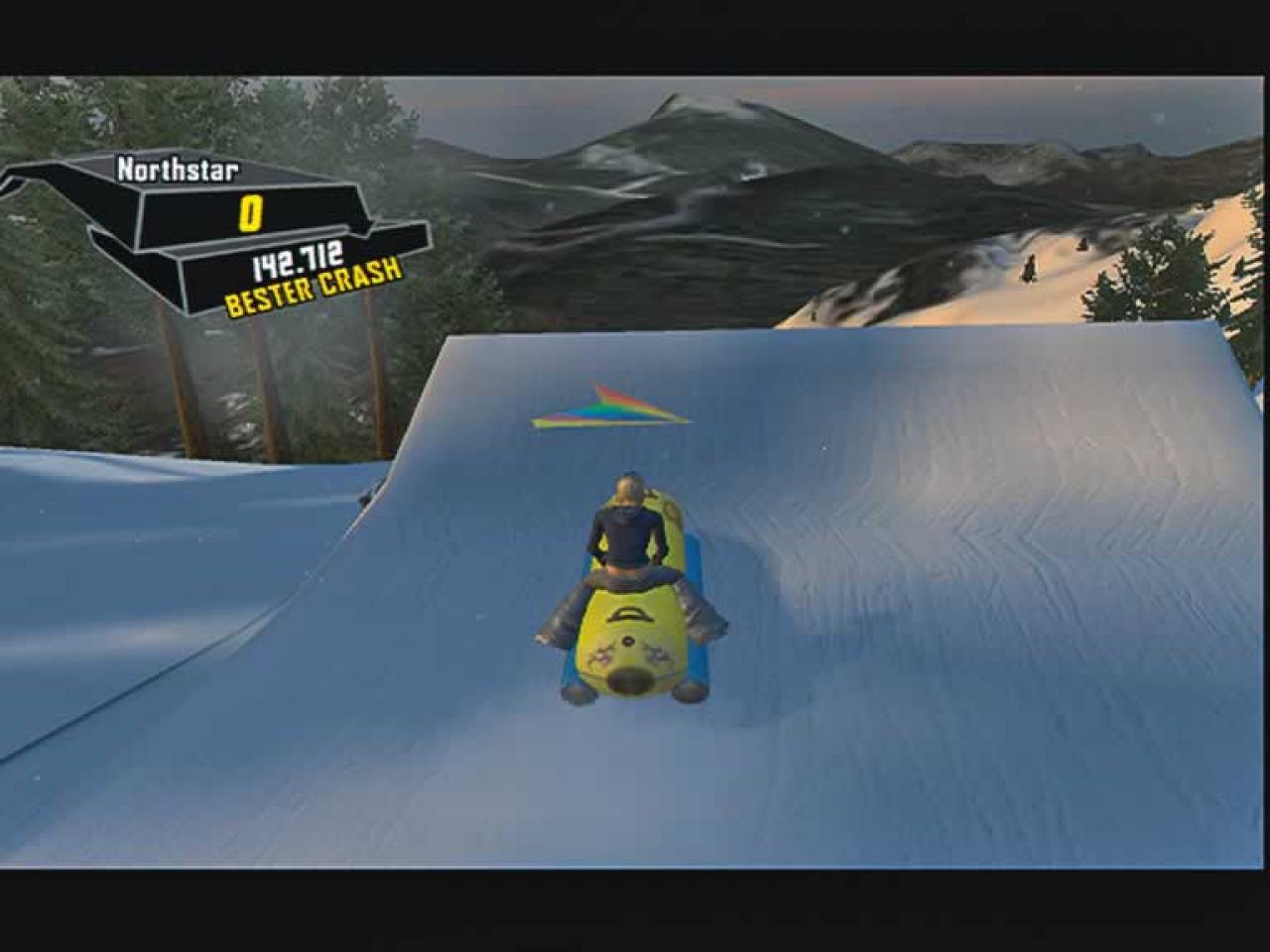 [08/02/2006] Mit dem Schlitten kann man sich auf der Piste austoben.