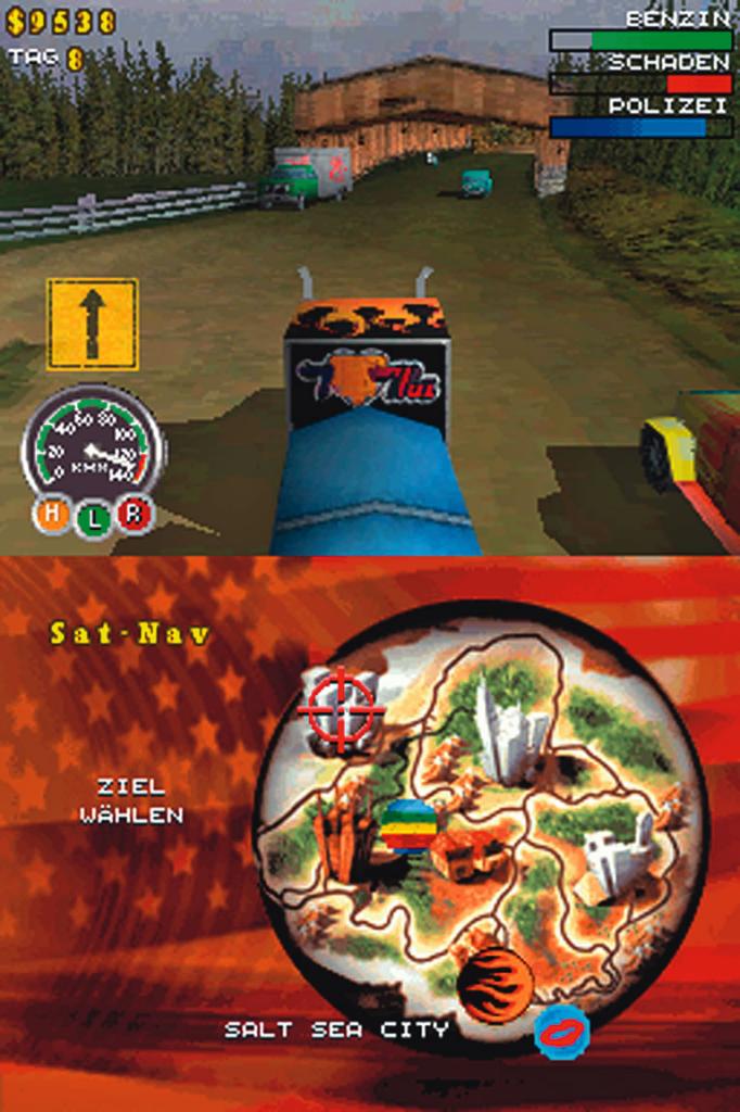 [25/04/2006] Die Steuerung der Trucks ist total panne. 