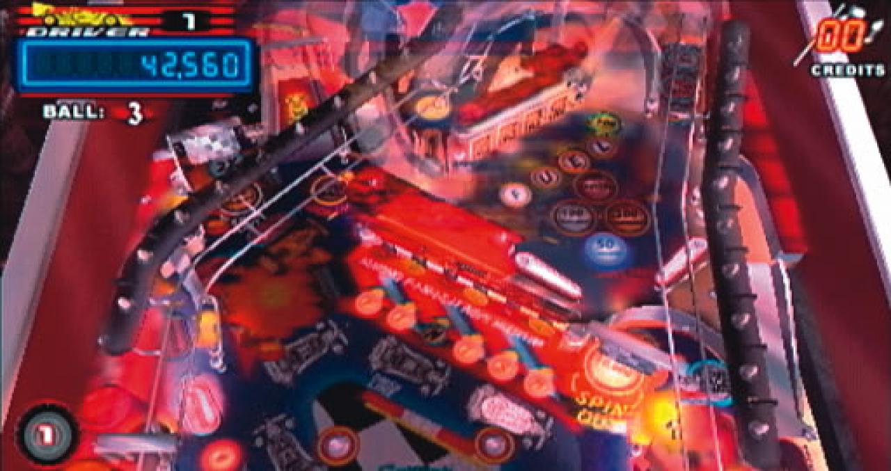 [03/04/2006] Die legendären Flipperautomaten verfügen über viele Rampen, Schienen und andere Extras.