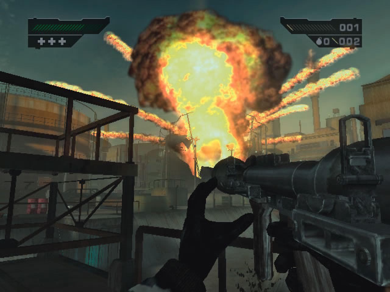 [11/04/2006] Black - Vorbilder für die brachialen Waffensounds des Shooters waren die Wummen aus den Filmen von Bruce Willis oder Arnold Schwarzenegger. Die ganze Soundkulisse von Black ist einfach episch.