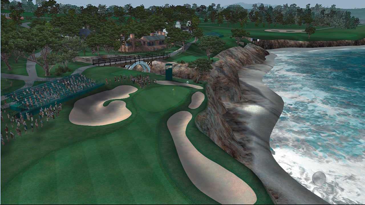 [12/04/2006] Die Umgebung sieht so gut aus wie bei noch keinem Tiger-Woods-Spiel zuvor.