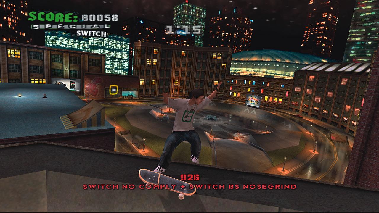 [12/04/2006] Im Klassik-Modus machen Sie Locations aus den älteren Tony-Hawk-Titeln unsicher.