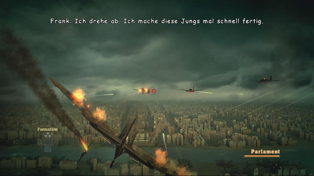 [15/05/2006] Während Sie die feindlichen Bomber anvisieren, kümmert sich Frank auf Befehl um einen anderen Gefahrenherd.