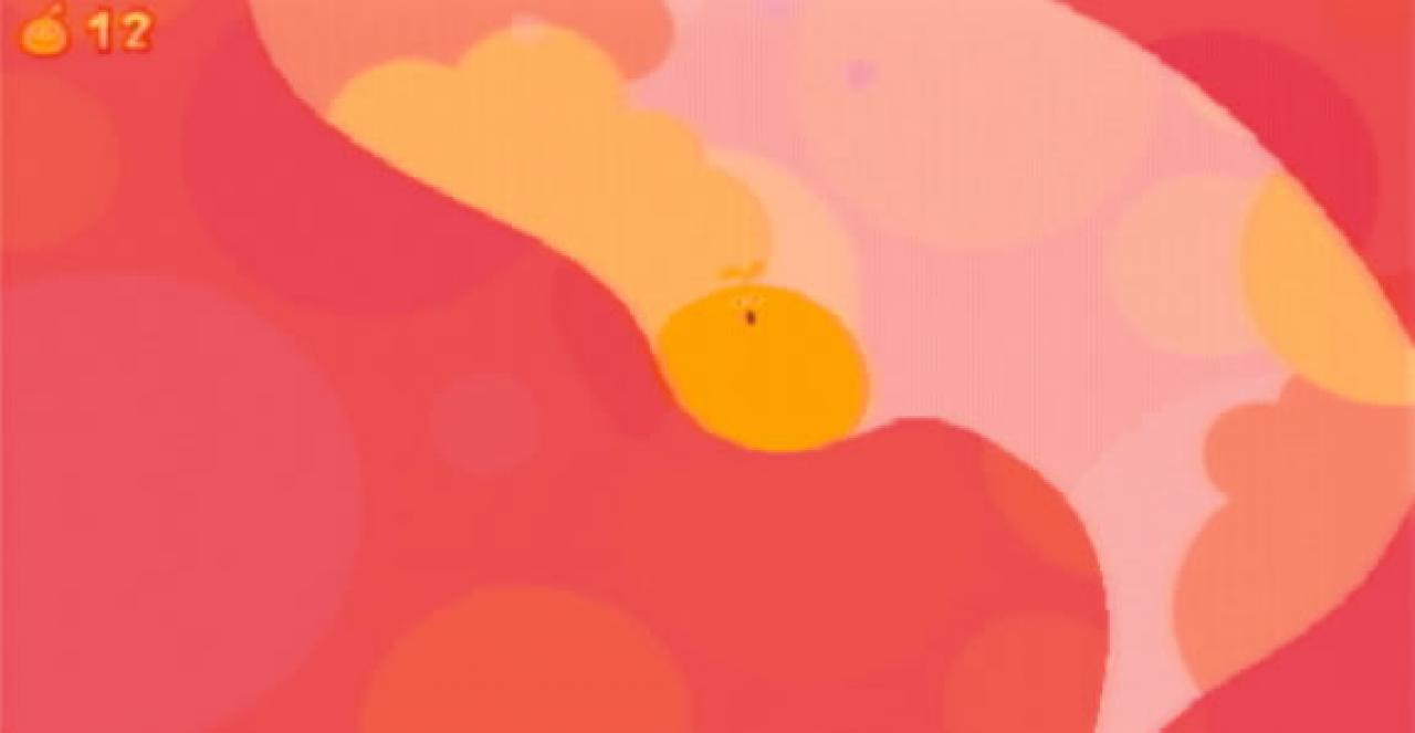 [04/07/2006] Das Innere eines Wals gibt unter unserem dicken LocoRoco nach. 