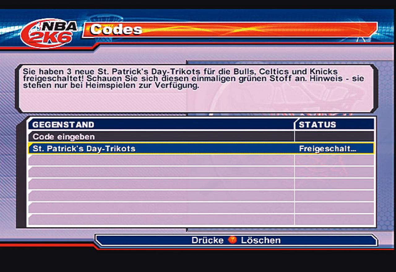 [14/07/2006] HEIMTRIKOT Insgesamt drei NBA-Mannschaften dürfen zu Hause in besonderen, grünen Leibchen antreten. Bild: XBOX-ZONE