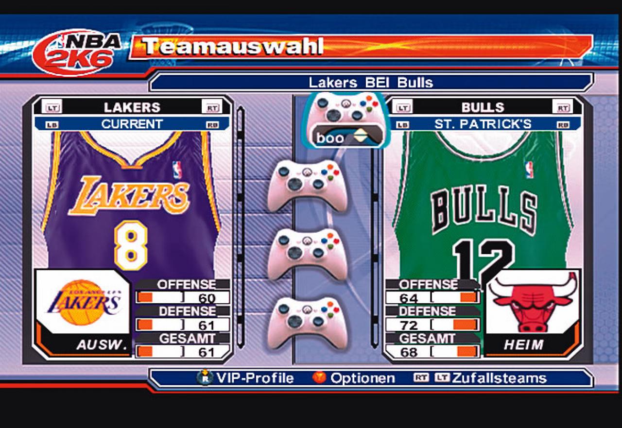 [14/07/2006] WILD WIE EIN STIER Und so sieht das spezielle St.-Patrick's-Trikot beispielsweise bei den Chicago Bulls aus.Bild: XBOX-ZONE