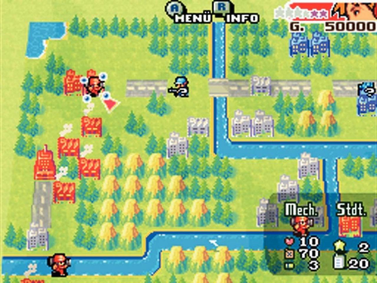 [28/07/2006] Advance Wars - Womöglich DAS Strategiespiel für das Nintendo-Handheld. Rundenbasierte Kämpfe mit vielen Einheiten in jeder Menge Missionen. Einfach nur klasse!