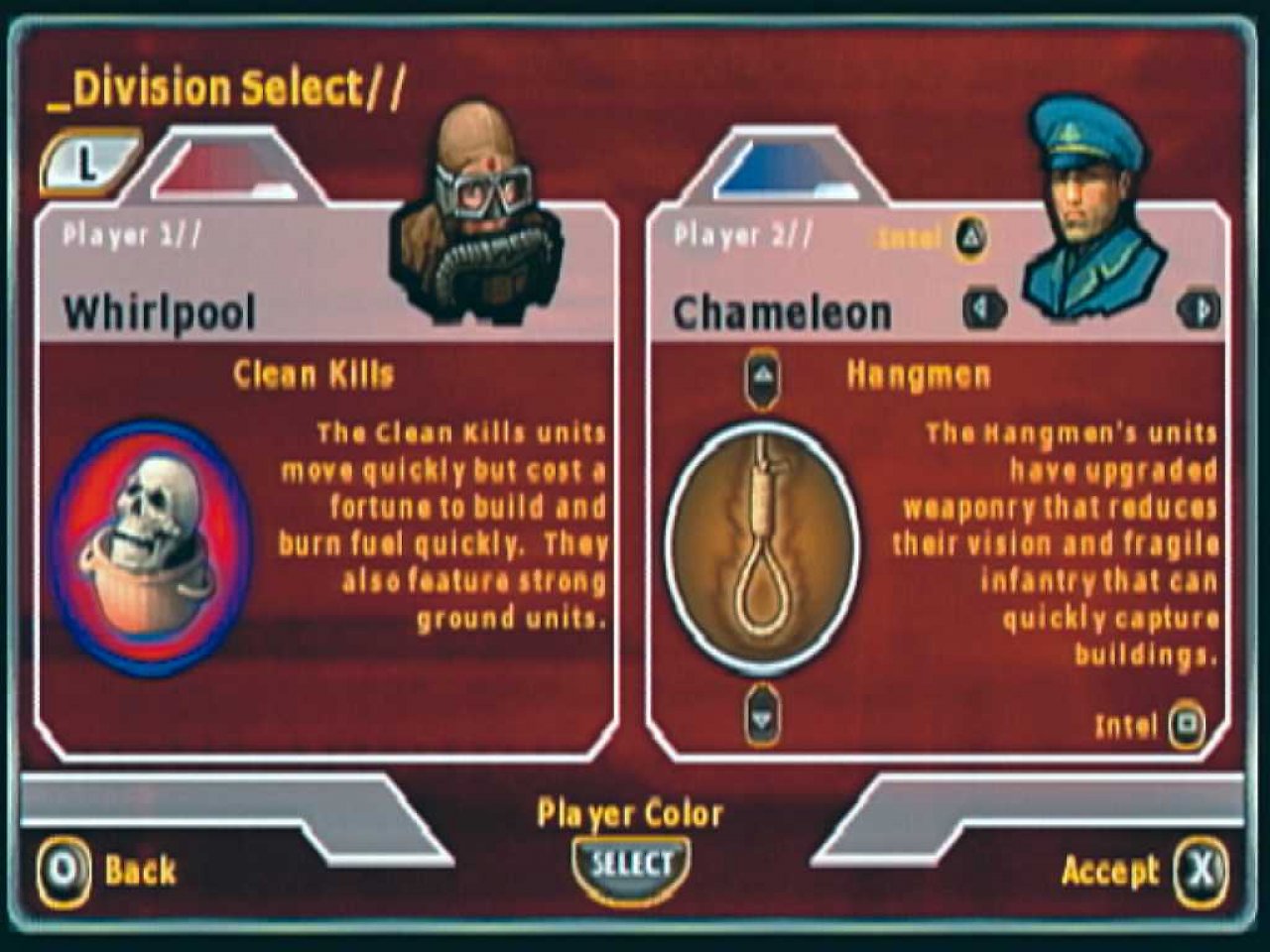 [08/08/2006] Die Truppen der verschiedenen COs haben unterschiedliche Stärken und Schwächen.BILD: PLAYZONE