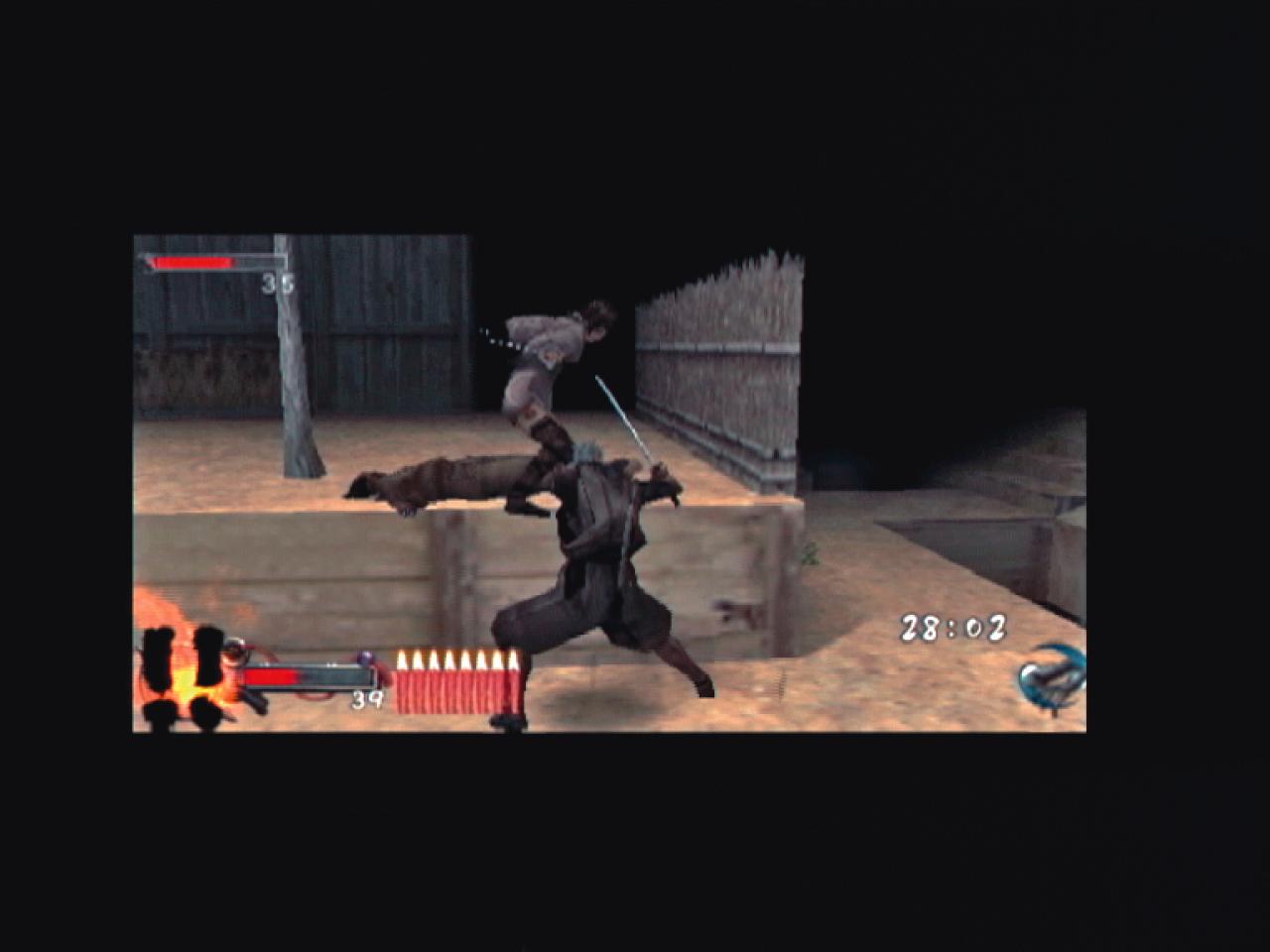 [08/08/2006] Kollisionsabfrage und Gegner sind mit solchen Höhenunterschieden gleichermaßen überfordert.BILD: PLAYZONE