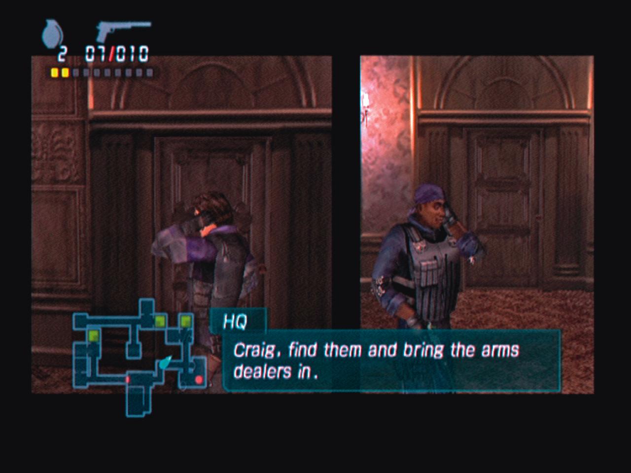 [14/08/2006] Nur eine Cutscene: Split-screen-Action gibt's nicht.BILD: XBOX-ZONE