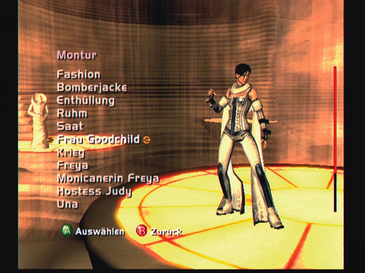 [15/08/2006] Unsere Outfit-Cheats schalten die meisten Kleidungsstücke frei.BILD: XBOX-ZONE