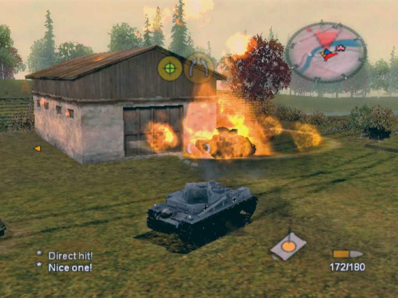 [12/09/2006] So nah kommen Ihnen die Gegner in der Regel nicht. BILD: PLAYZONE