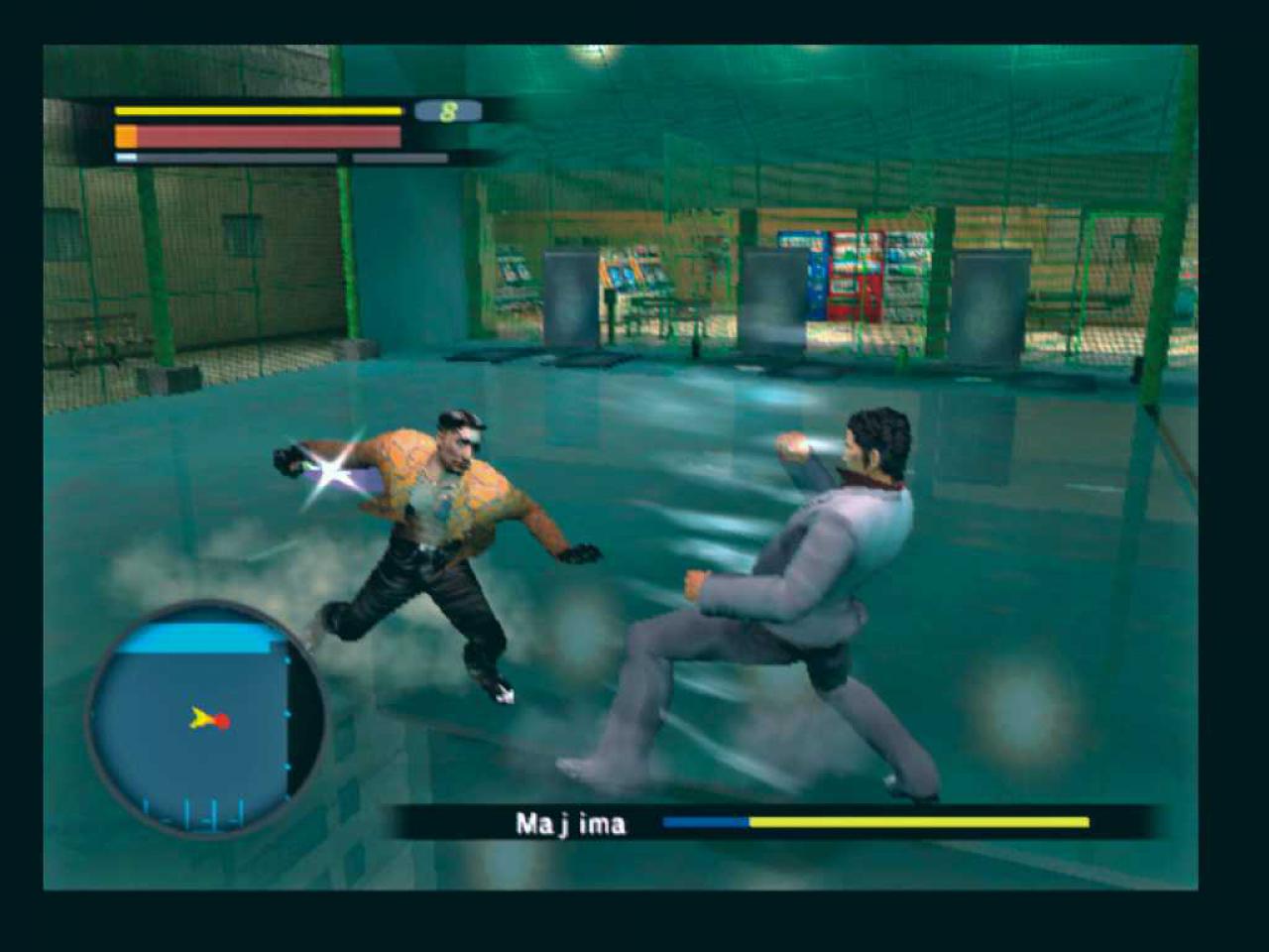 [13/09/2006] Dieses Manöver ist gerade bei Boss-Gegnern nützlich. BILD: PLAYZONE