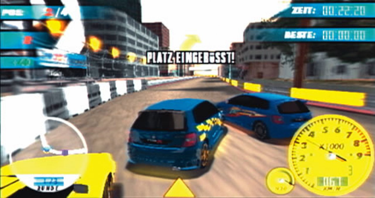 [13/09/2006] In den heißen Rennen geht es ganz schön ruppig zur Sache! BILD: PLAYZONE