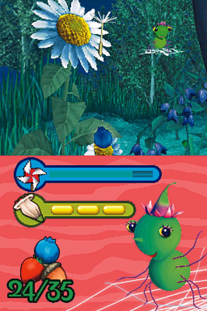 [10/10/2006] Blast ins Mikro und haltet Krabbler Squirt von den Löwenzahnsamen fern! BILD: N-ZONE