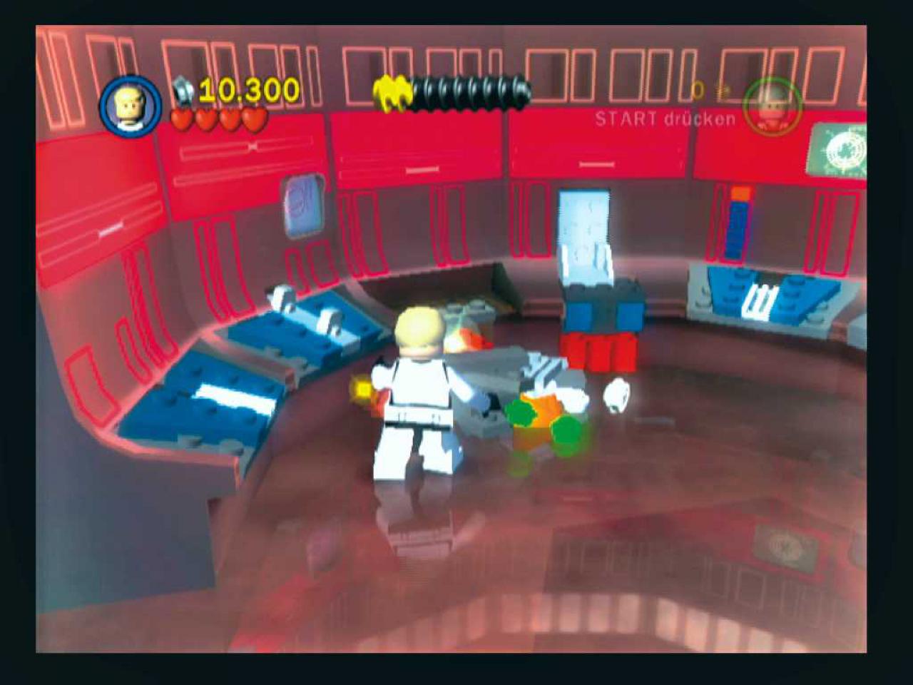 [10/10/2006] Überall in den knallbunten und abwechslungsreichen Levels findet ihr versteckte LEGO-Teile. BILD: N-ZONE