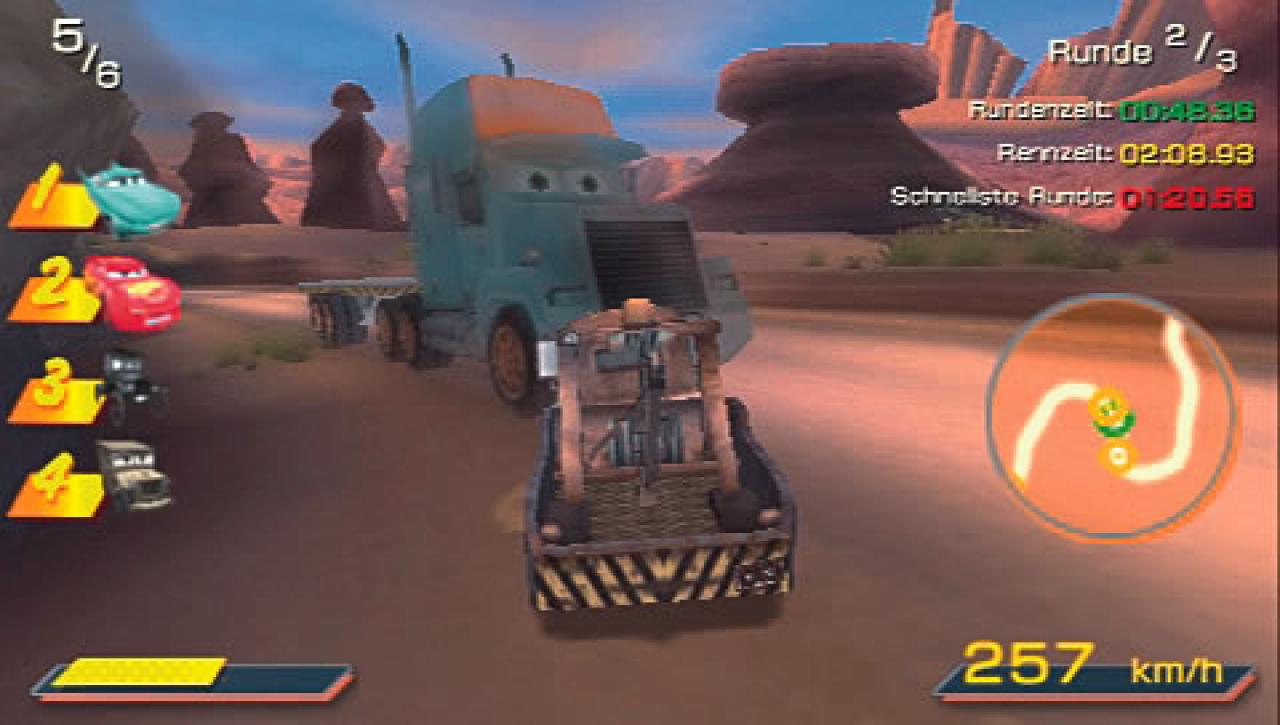 [06/10/2006] Ein Unfall zwischen Hook und dem Truck ist wohl nicht mehr zu vermeiden. Gleich kracht es gewaltig! BILD: PLAYZONE