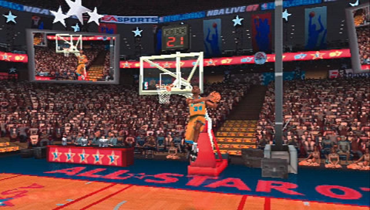 [06/10/2006] Das neue NBA Live für Sonys schickes Handheld zeichnet sich unter anderem durch seinen gewaltigen Umfang aus. BILD: PLAYZONE