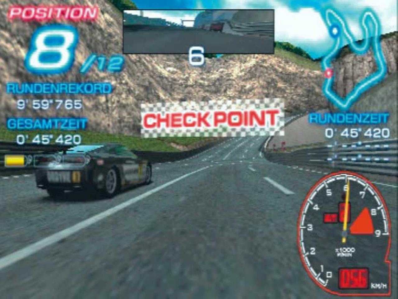 [06/10/2006] Im neu hinzugekommenen Arcade-Modus müssen Sie rechtzeitig Checkpoints erreichen. BILD: PLAYZONE