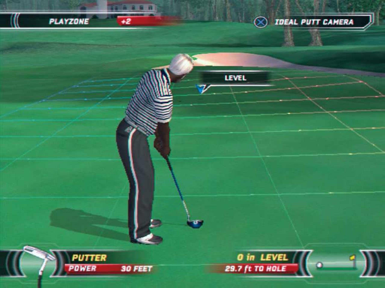 [05/10/2006] Beim Vorbereiten der Putts hilft ein Gitternetz. BILD: PLAYZONE