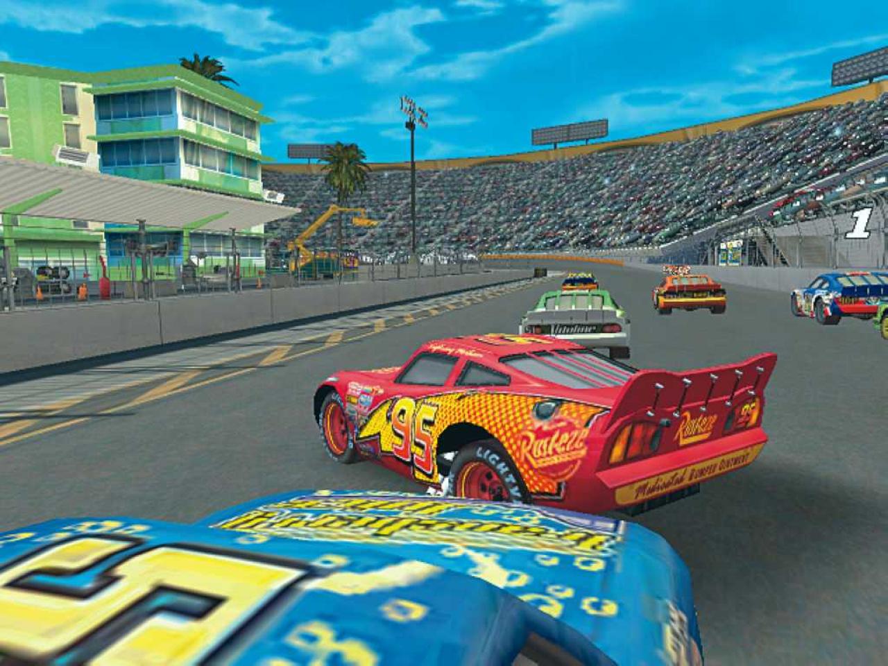 [13/10/2006] Im Piston-Cup geht es mitunter heiß her. BILD: XBOX-ZONE