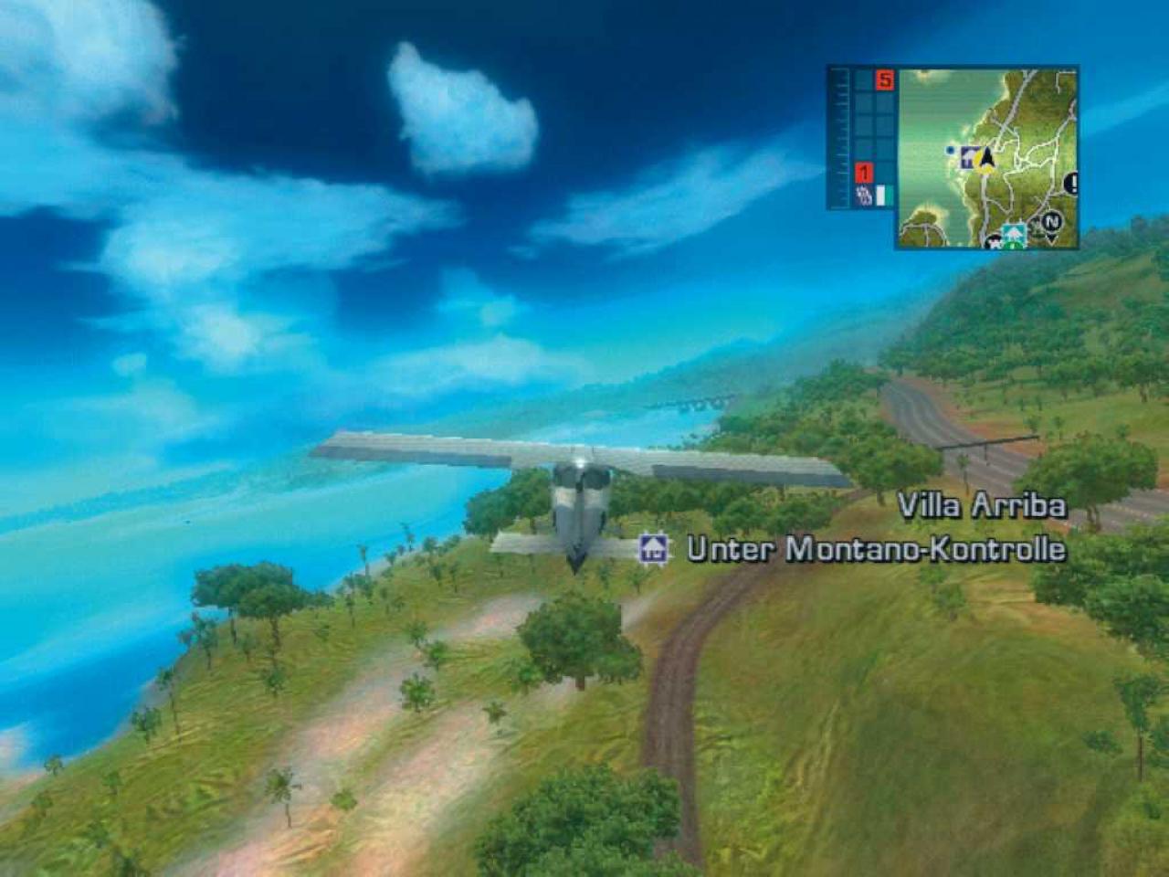 [13/10/2006] Auch auf der Xbox überzeugt Just Cause mit einer wirklich beeindruckenden Weitsicht. Bild: XBOX-ZONE