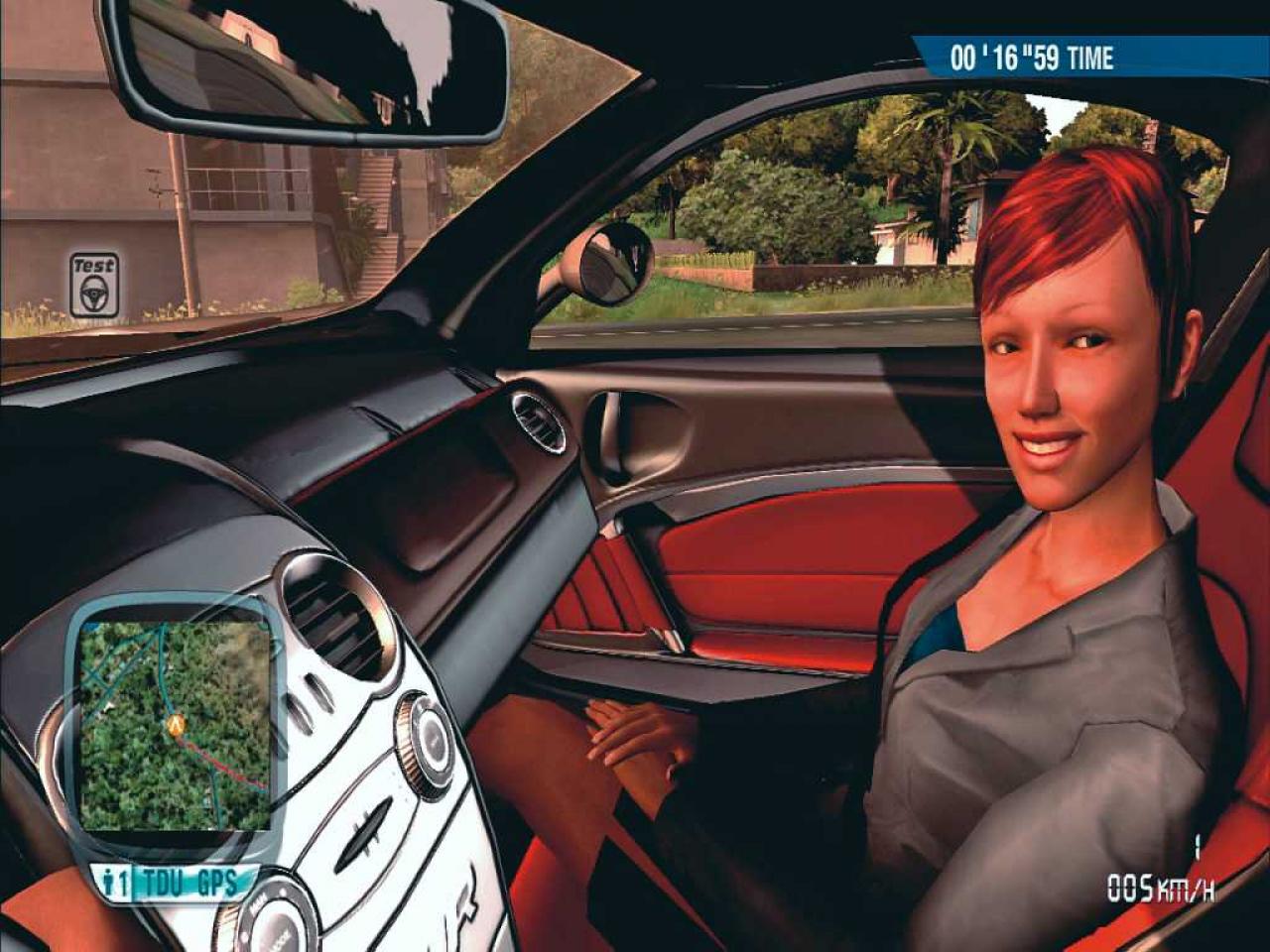 [16/10/2006] Dies ist keins der Supermodels, sondern nur die Dame vom Autohaus, die auf den ausgeliehenen SLR aufpasst. BILD: XBOX-ZONE